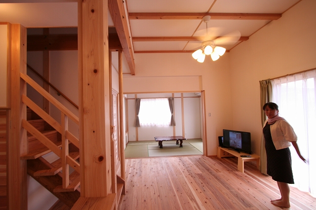 お客さんがみえる前の準備風景&hellip;。