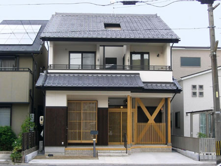 光庭のある家