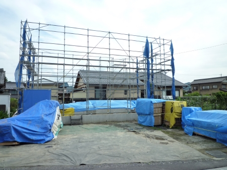梅雨の晴れ間でちょこちょこ土台伏せ等やってました。