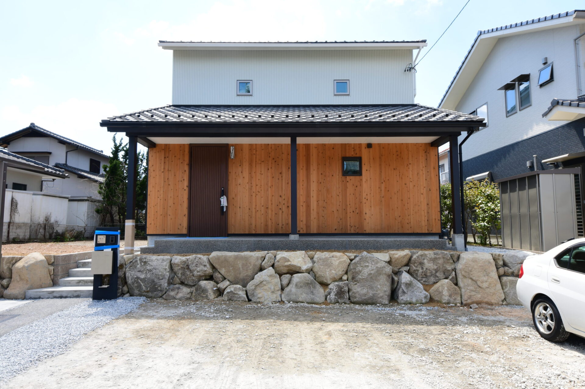 高低差が生み出す家族の居場所