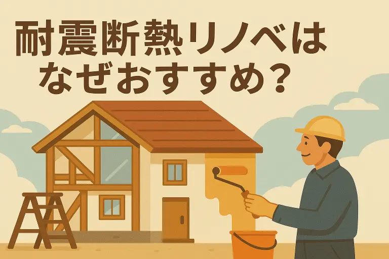 耐震断熱リノベはなぜおすすめ？命・健康・家計を守る最高の投資