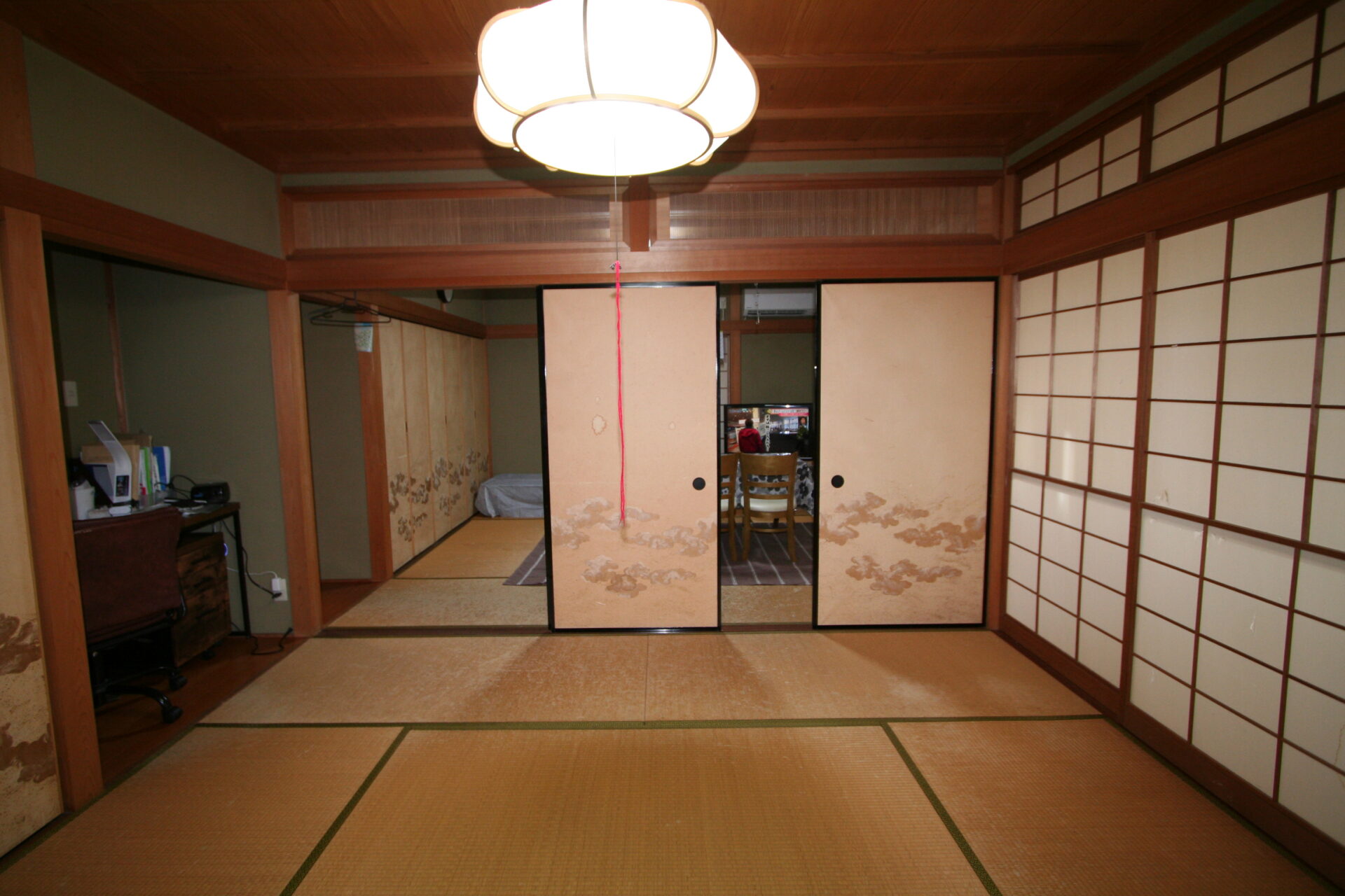 60代夫婦が住む孫が遊びに来る平屋